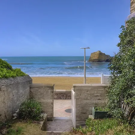 Magnifique Appartement Avec Terrasse, Parking Et Vue Sur L'Ocean Pour 5 Biarritz Exterior photo