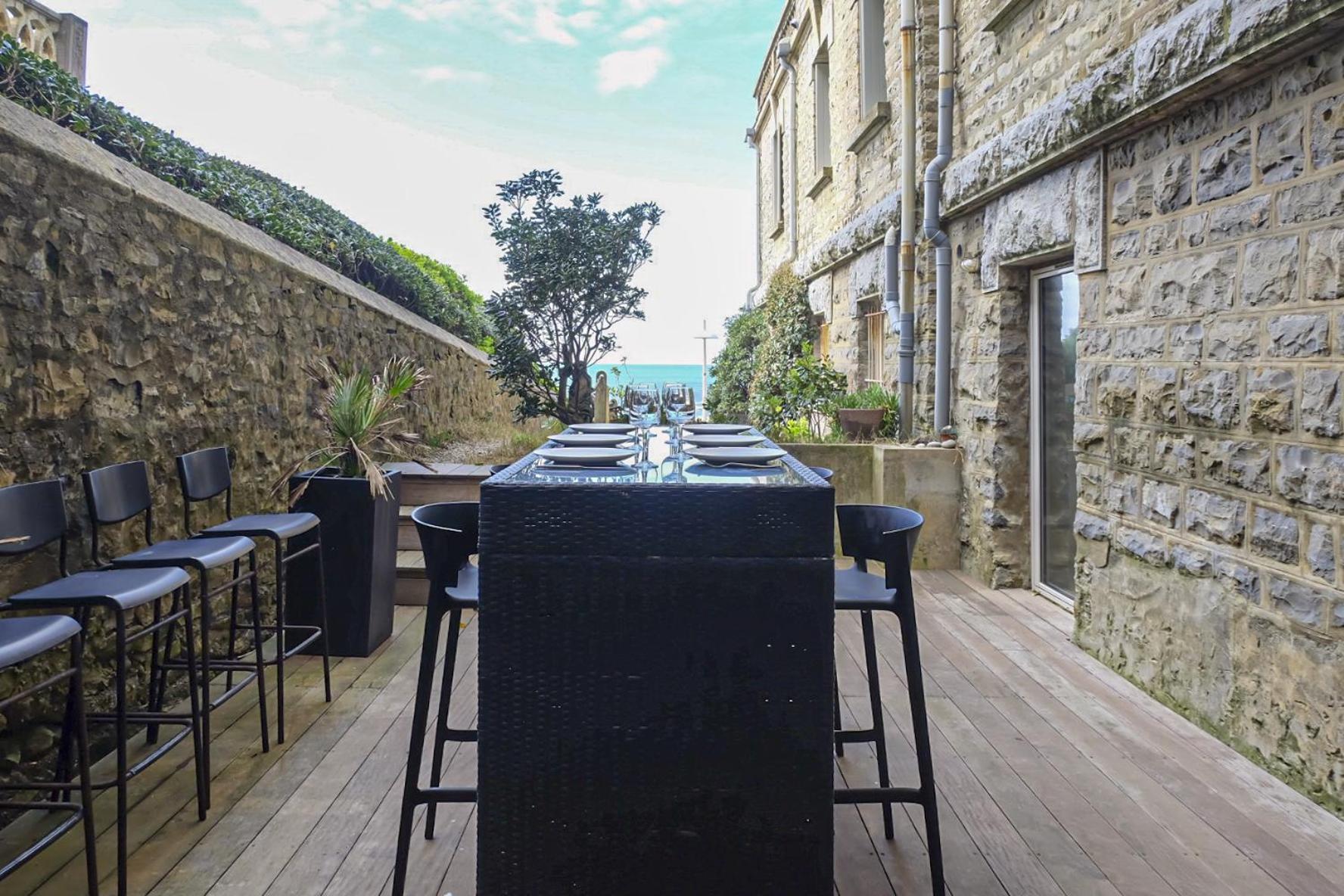 Magnifique Avec Terrasse, Parking Et Vue Sur L'ocean Pour 5 Apartment Biarritz